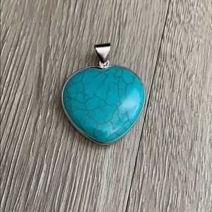 Heart shaped hanging pendant